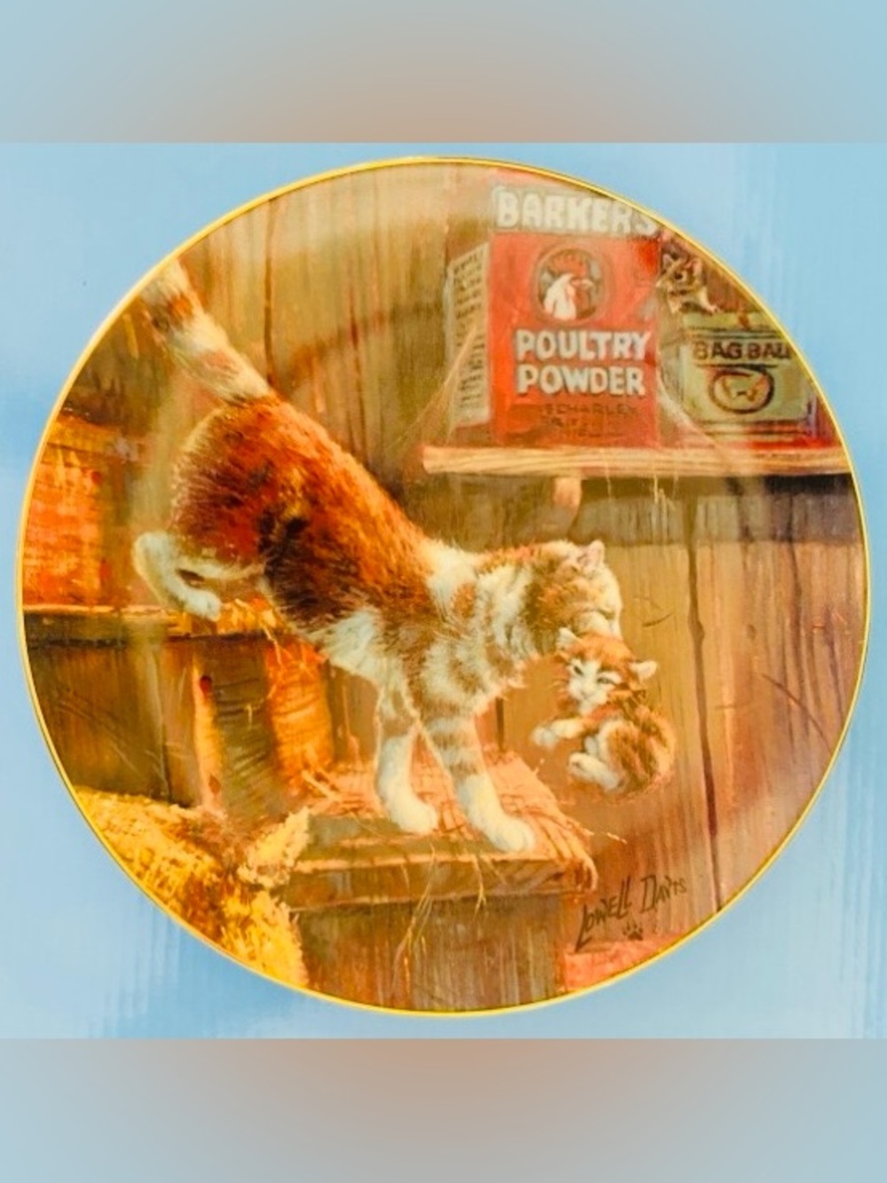 Decorative Cats plate